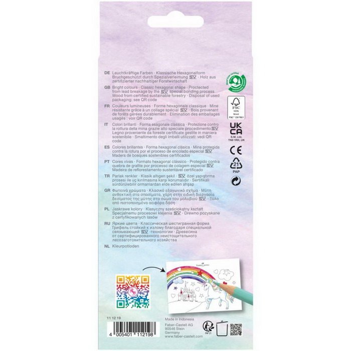 Faber Castell Pastelky Unicorn 10+3 pastelové