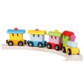 Goki Drevený magnetický vláčik Turín, 28 ks