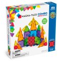 MagnaTiles Magnetická stavebnica Combo, 46 dielov