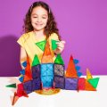 MagnaTiles Magnetická stavebnica Combo, 46 dielov