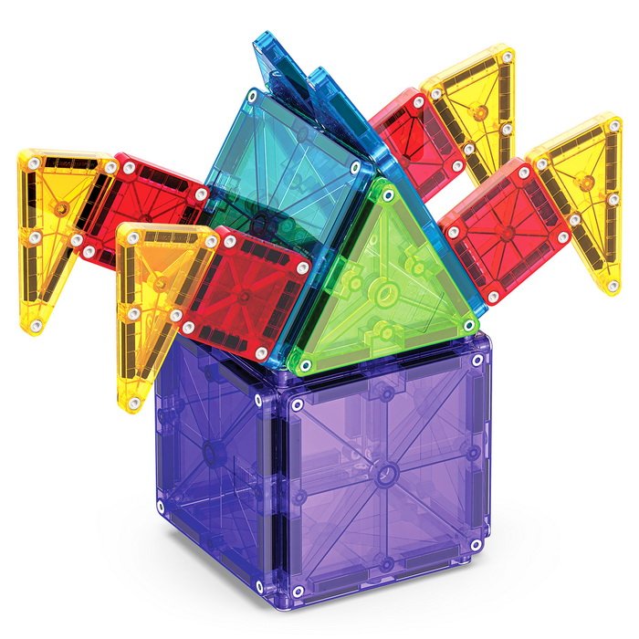 MagnaTiles Magnetická stavebnica Combo, 46 dielov