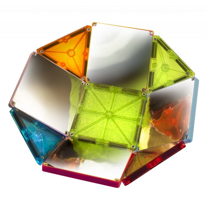 MagnaTiles Magnetická stavebnica Stardust, 15 dielov