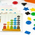 Miniland Logická navliekačka Abacolor, 50 ks