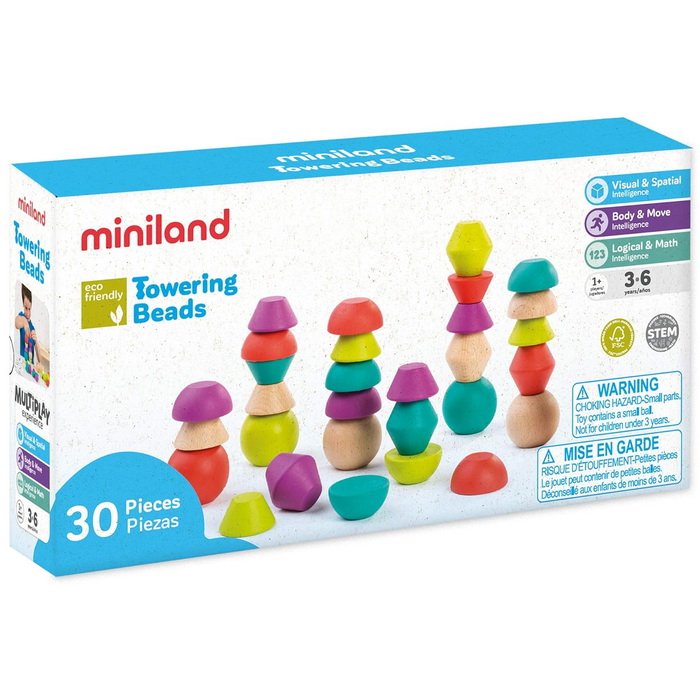 Miniland Stohovacie kamene, 30 ks