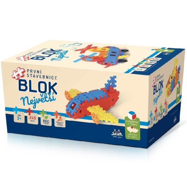 Vista prvá stavebnica Blok Najväčšia, 245 ks
