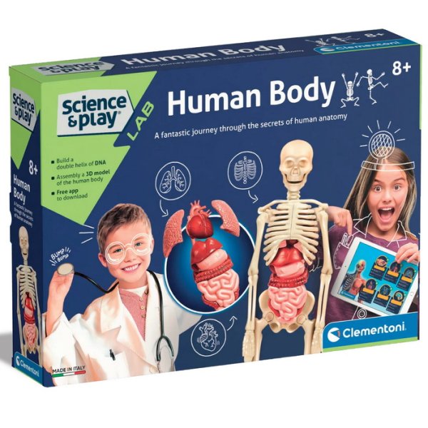 Clementoni Detské laboratórium Ľudské telo