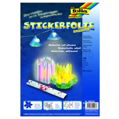 Folia Samolepiaca priehľadná fólia, 10 ks
