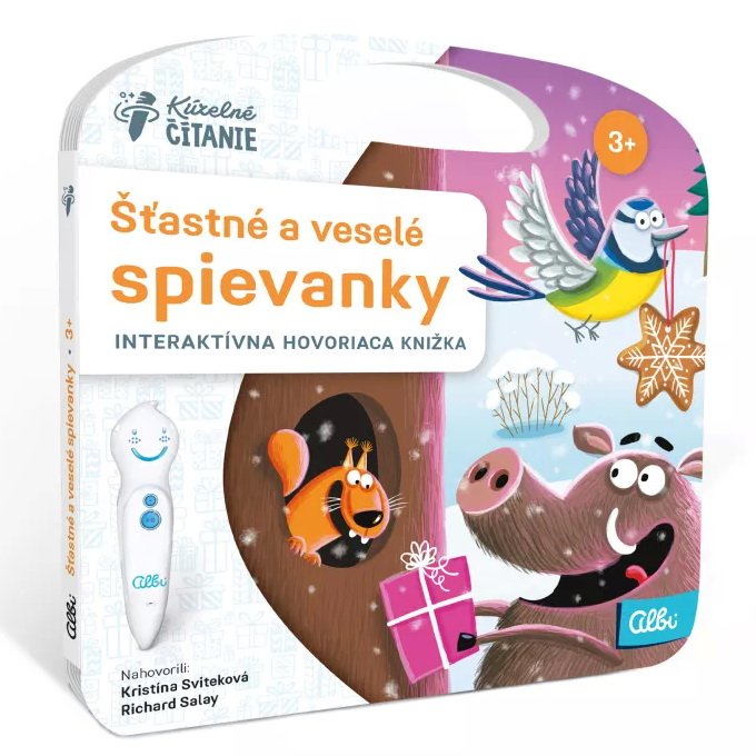 Albi Kúzelné čítanie Šťastné a veselé Spievanky