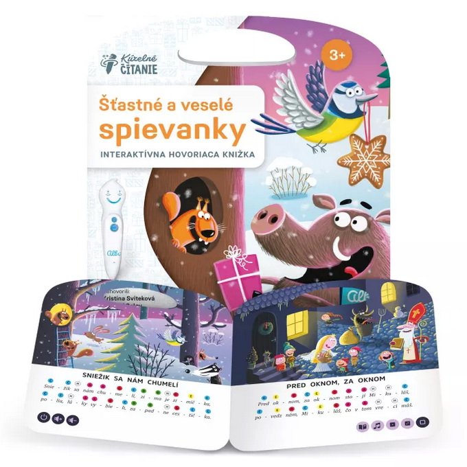 Albi Kúzelné čítanie Šťastné a veselé Spievanky