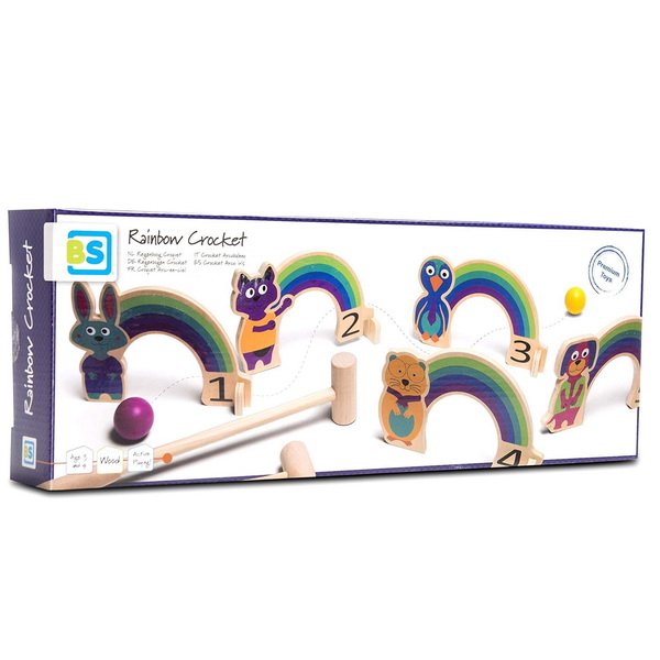 BS Toys Detský kroket Dúha