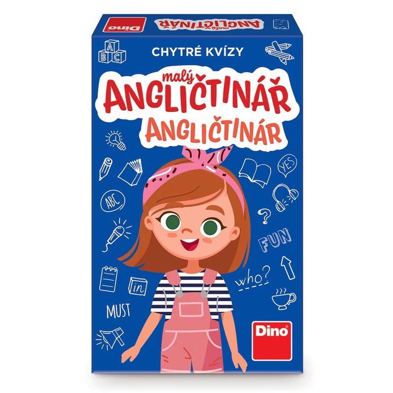 Dino Chytré kvízy Malý angličtinár
