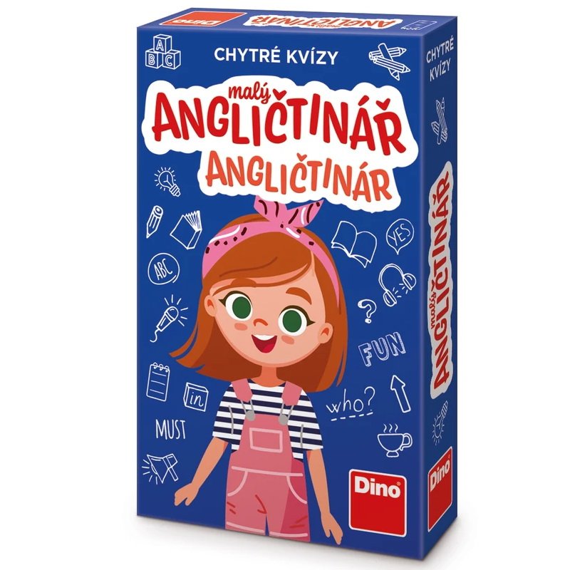 Dino Chytré kvízy Malý angličtinár