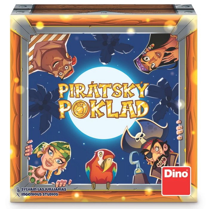 Dino Pirátsky poklad, detská pamäťová hra