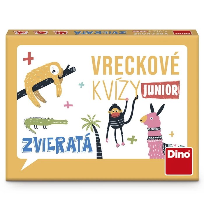 Dino Vreckové kvízy Junior Zvieratá