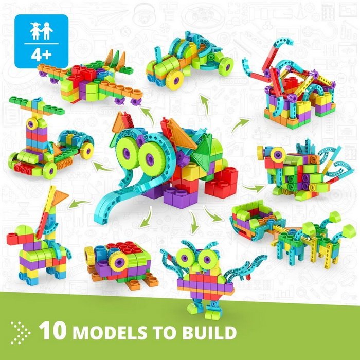 Engino Qboidz Slon + 10 modelov