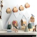 Folia Adventný kalendár - Zasnežená dedinka, 113 ks