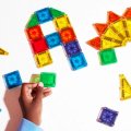 MagnaTiles Magnetická stavebnica microMAGS Deluxe set, 70 dielov