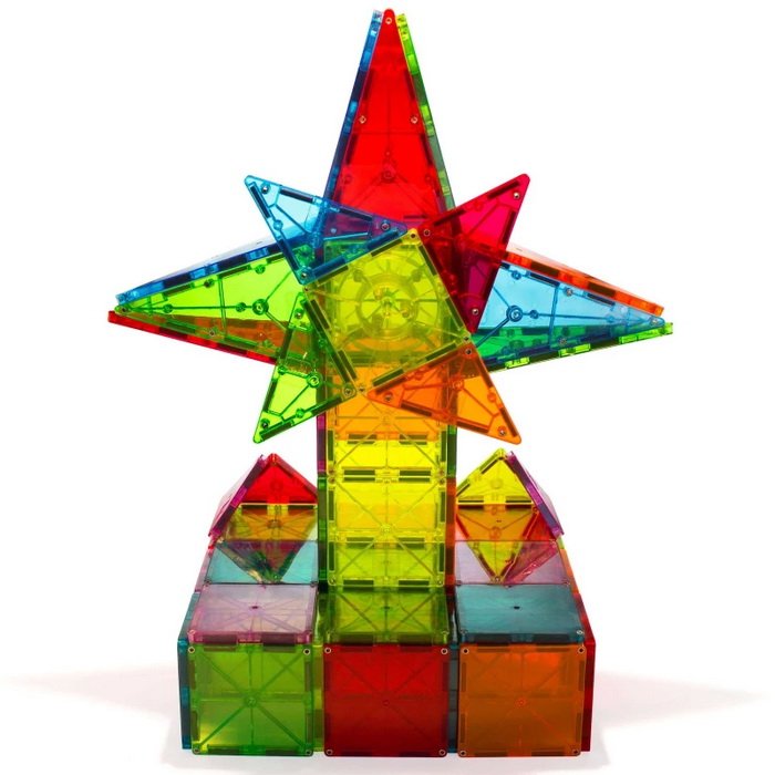 MagnaTiles Školská magnetická stavebnica Metropolis, 110 dielov