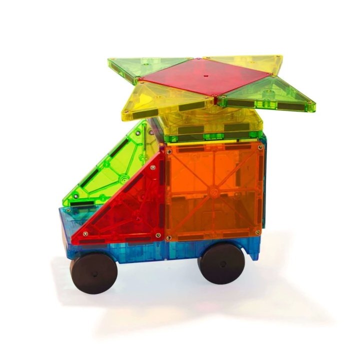 MagnaTiles Školská magnetická stavebnica Metropolis, 110 dielov