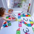 MagnaTiles Školská magnetická stavebnica Metropolis, 110 dielov