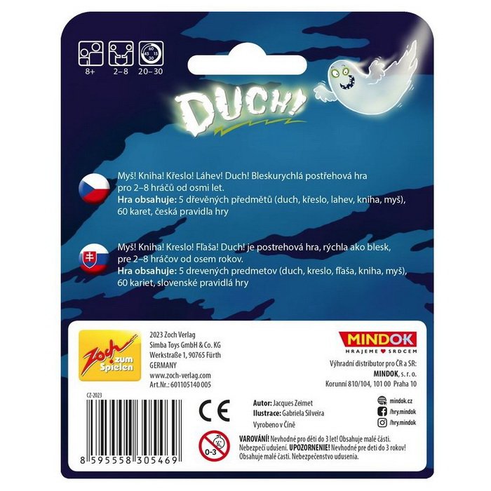 Mindok Duch! miniplechovka