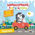 Samolepkové farby a tvary pre najmenších Dopravné prostriedky, 325+