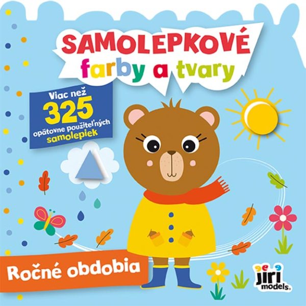 Samolepkové farby a tvary pre najmenších Ročné obdobia, 325+
