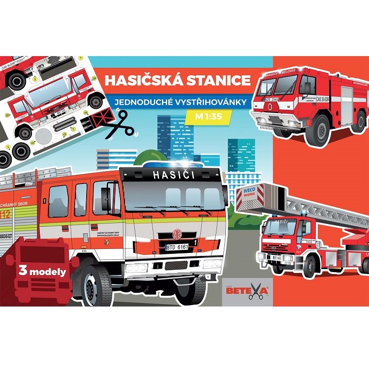 Vystrihovačka Hasičská stanica, 3 modely