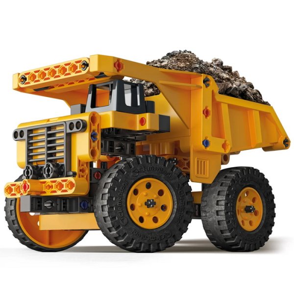 Clementoni Mechanické laboratórium Banské nákladné auto, 2 modely