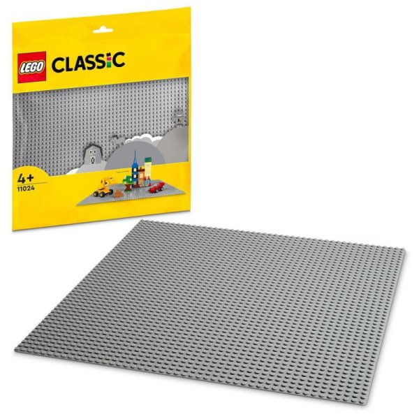 Lego Classic Podložka na stavanie, šedá, 38.5 x 38.5 cm