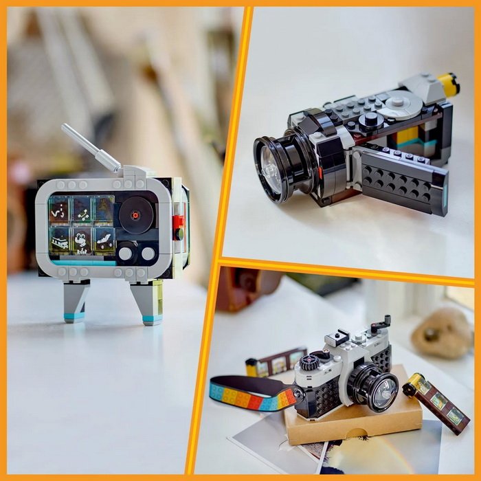 Lego Creator 31147 Retro fotoaparát 3v1, 261 dielikov