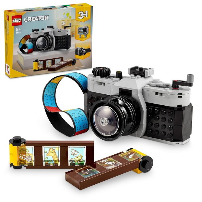 Lego Creator 31147 Retro fotoaparát 3v1, 261 dielikov