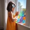 Magna Tiles Magnetická stavebnica, 32 dielov