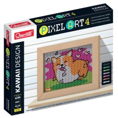 Quercetti Pixel Art 4 Kawaii Corgi, 4800 gombíkov