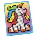 Quercetti Pixel Art Basic Jednorožec, 877 gombíkov