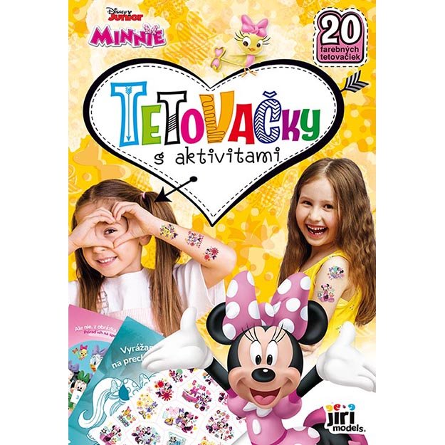 Tetovačky s aktivitami Minnie, 20 ks