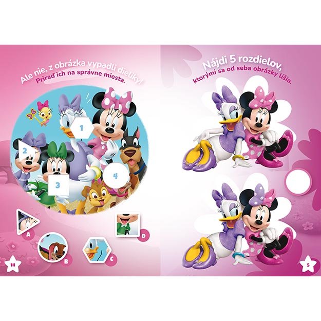 Tetovačky s aktivitami Minnie, 20 ks