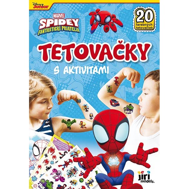 Tetovačky s aktivitami Spidey, 20 ks