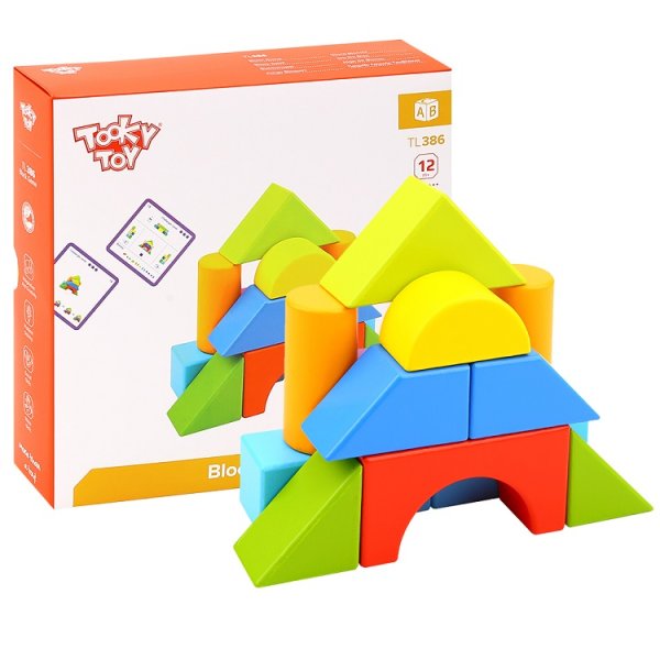 Tooky Toy Drevená 3D logická hra