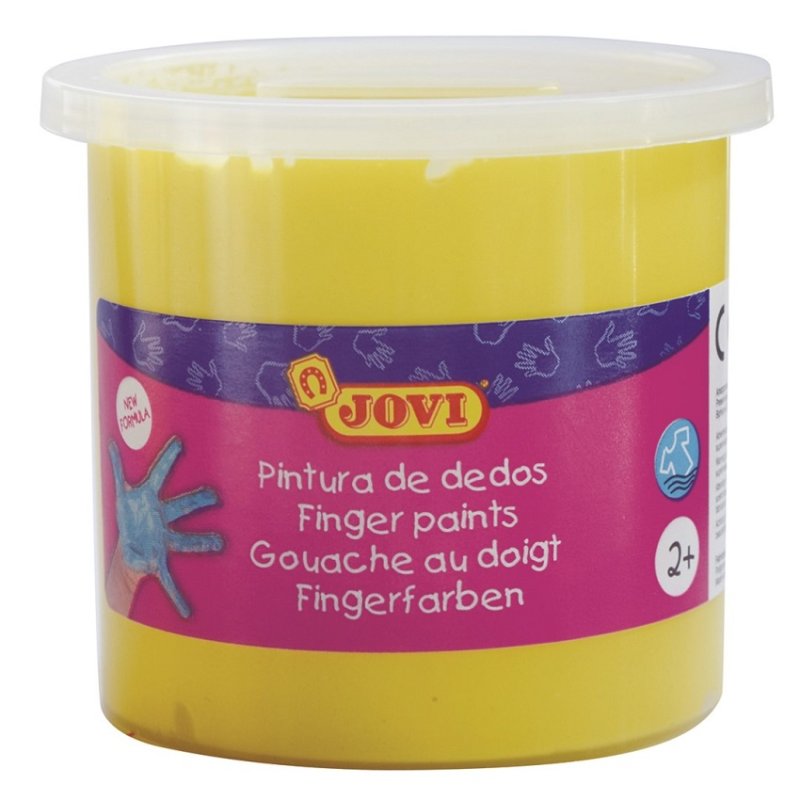 Jovi Prstové farby školská sada, 5 x 125ml
