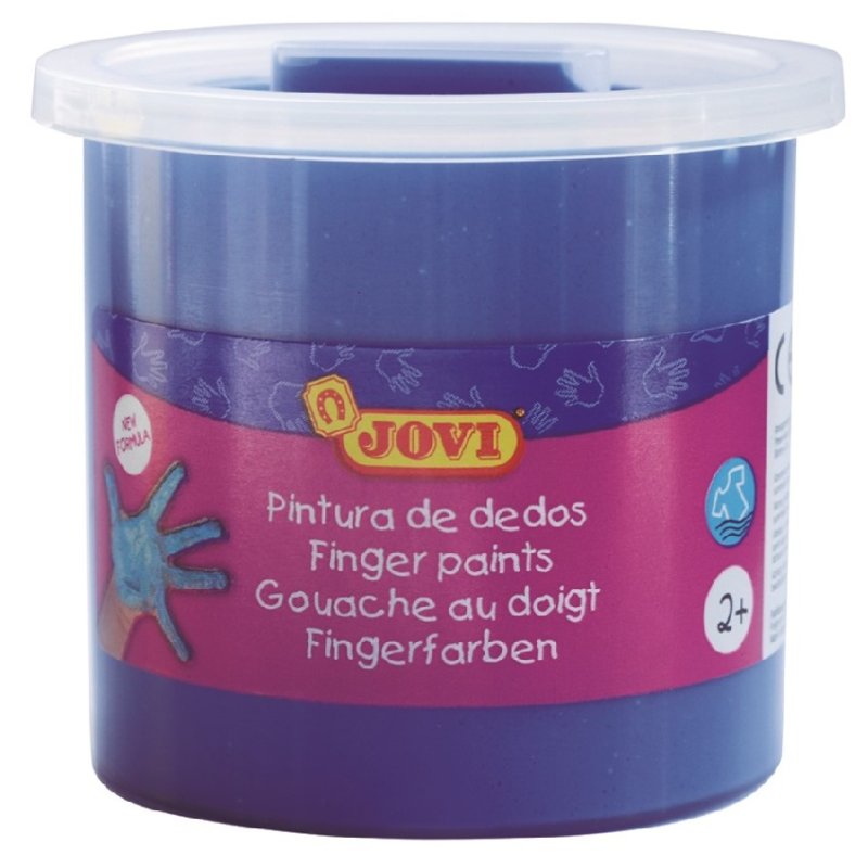 Jovi Prstové farby školská sada, 5 x 125ml