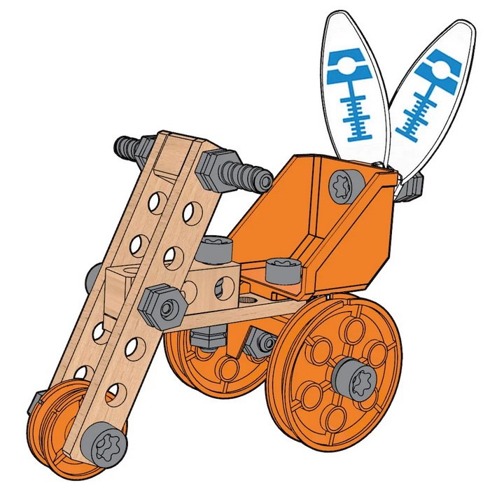 Junior Inventor Deluxe sada experimentov, 57 ks