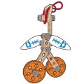 Junior Inventor Deluxe sada experimentov, 57 ks
