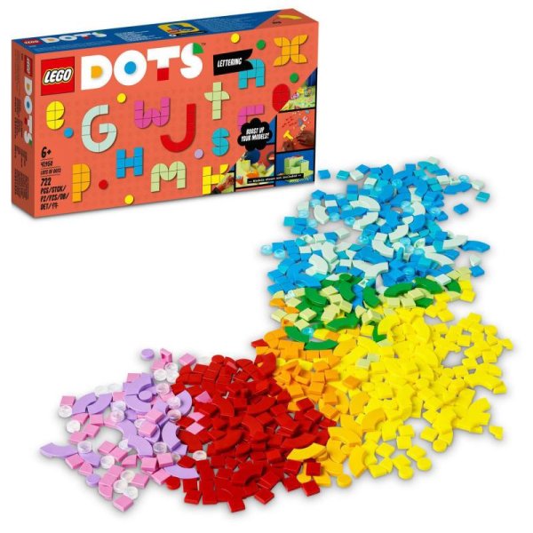 Lego Dots 41950 Záplava DOTS dielikov písmenká, 772 dielikov
