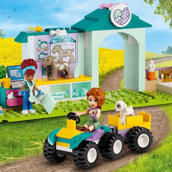 Lego Friends 42632 Veterinárna klinika pre zvieratká z farmy, 161 ks