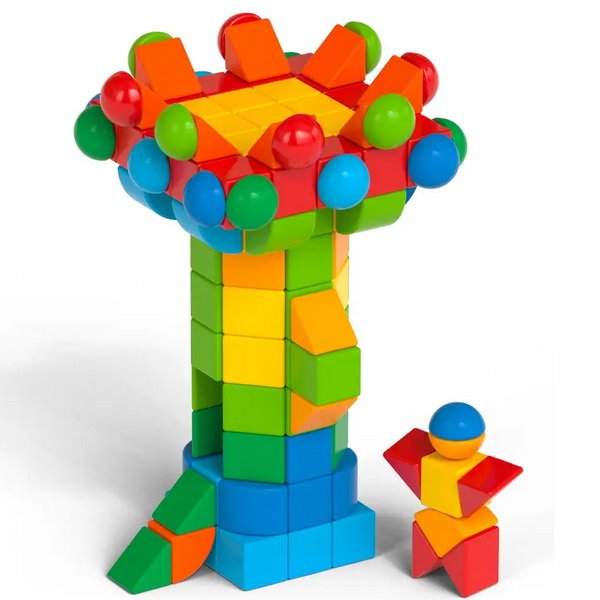 Geomag Magicube Shapes 164, školská sada