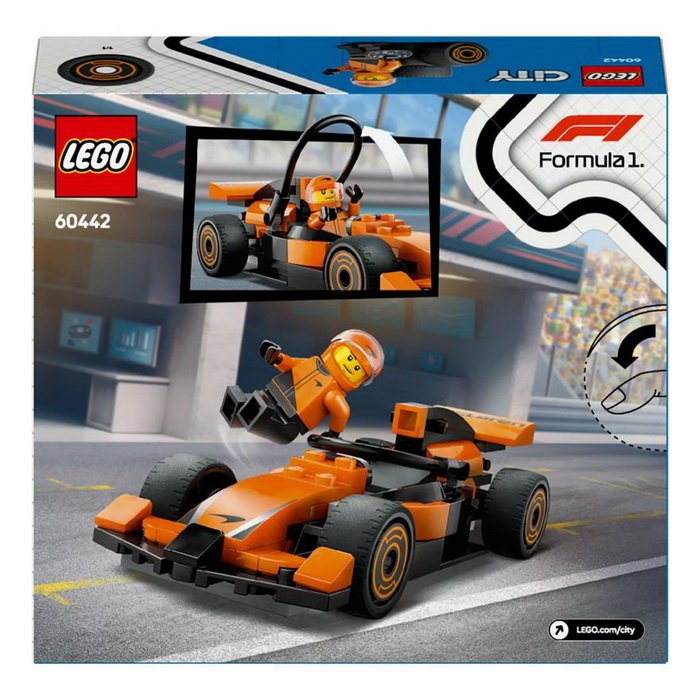 Lego City 60442 Jazdec F1® s pretekárskym autom McLaren, 86 ks
