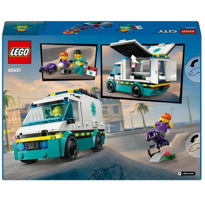 Lego City 60451 Sanitka, 184 ks