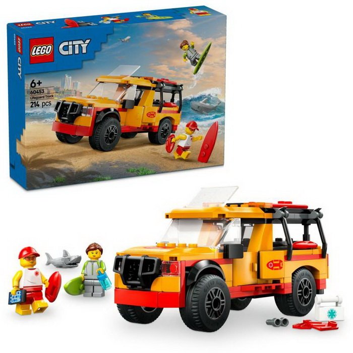 Lego City 60453 Záchranné auto pre plavčíka, 214 ks