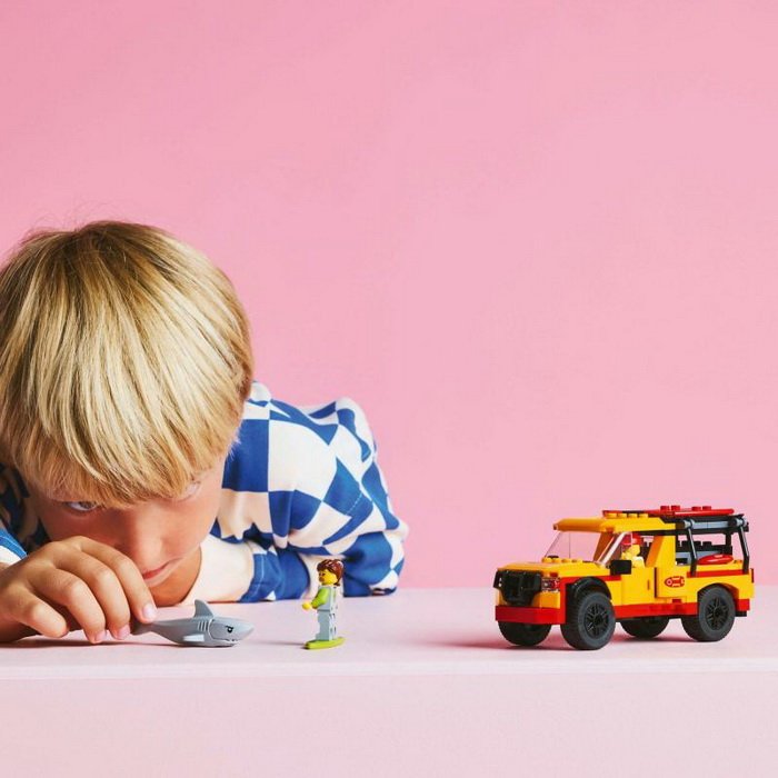 Lego City 60453 Záchranné auto pre plavčíka, 214 ks